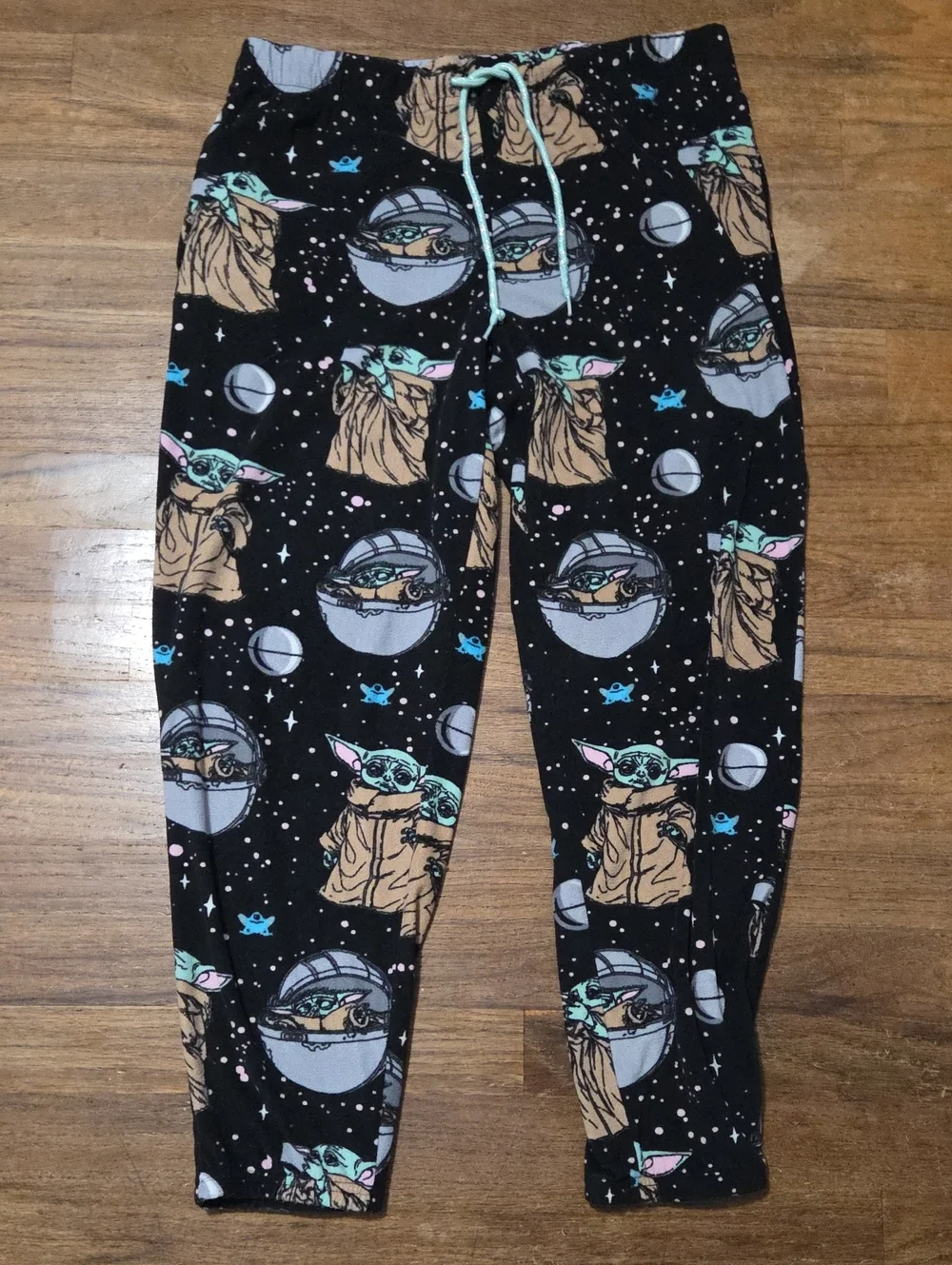 Star Wars Baby Yoda Pj Jogger Bottoms
